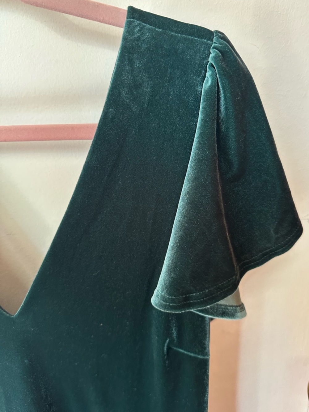 NWT Birdy Grey Hannah Velvet Maxi Dress Emerald Green - Picture 13 of 15
